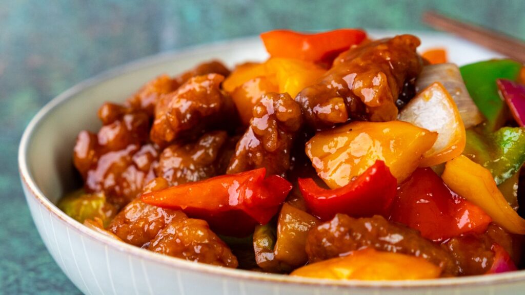Sweet and Sour Pork or Chicken Balls