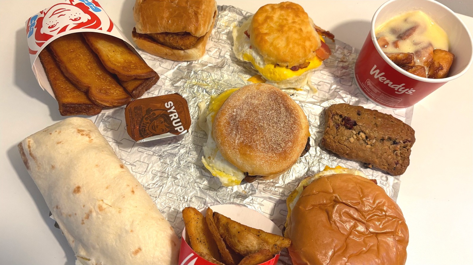 Wendy's Breakfast Menu